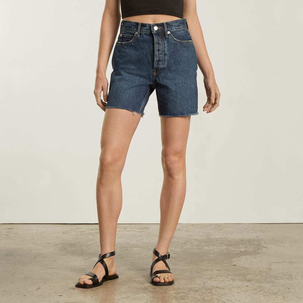 Everlane The Way-High Jean Short Waterfall- Size 28